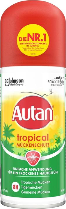 Autan Tropical Dry Spray (100 ml)