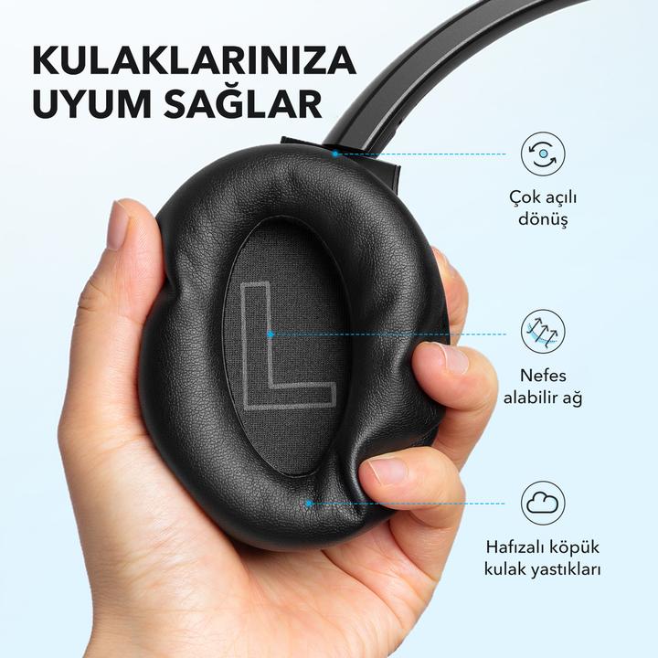 Produktbild soundcore Q20i (ANC, 40 h, Kabelgebunden, Kabellos)