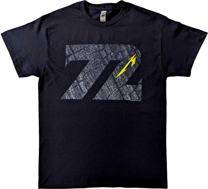 Produktbild Metallica Unisex Adult 72 Seasons Charred Logo T-Shirt (L)
