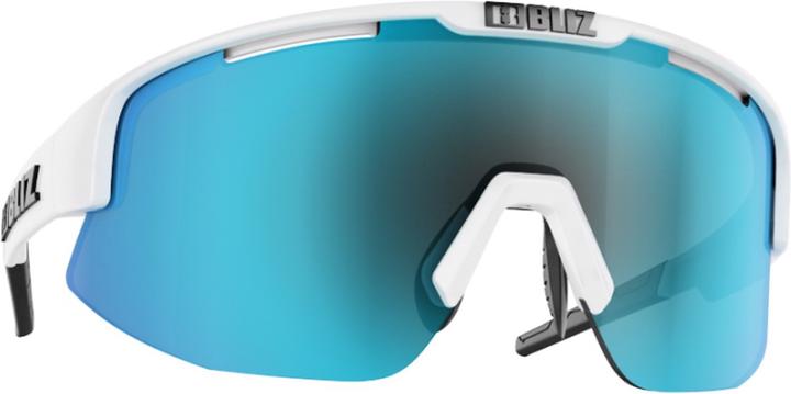 Actual product image Bliz Matrix (Smoke w Iceblue multi, Shiny White, Smoke w Blue Multi)