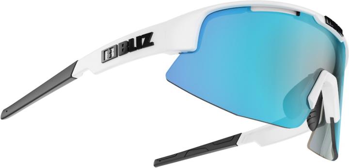 Actual product image Bliz Matrix (Smoke w Iceblue multi, Shiny White, Smoke w Blue Multi)
