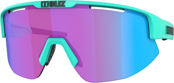 Actual product image Bliz Matrix Nano Optic Nordic Light (Matt Turquoise, Begonia, Violet w Blue Multi)