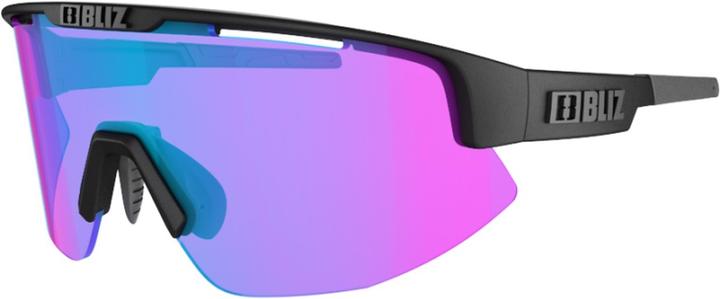 Matt Black, Violet w Blue Multi