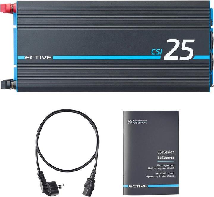 Produktbild Ective CSI 25 Sinus-Wechselrichter 2500W 24V