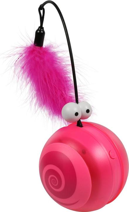 Produktbild Coockoo KATZENSPIELZEUG FLIP Rožinis 12,2x12,2x13,1cm 409/463024 (Ballspielzeug Katze)