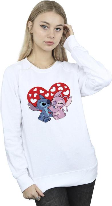 Immagine prodotto Disney Lilo & Stitch Hearts Felpa Donna (S)