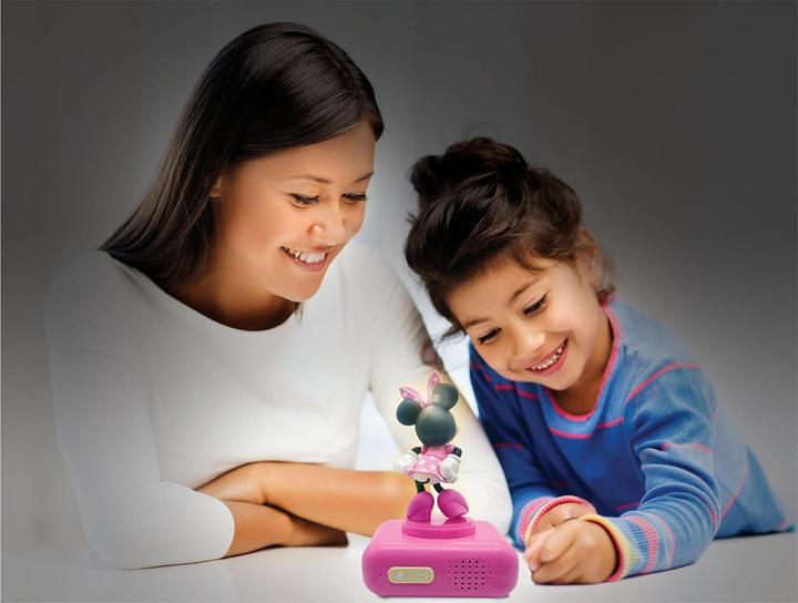 Productafbeelding Lexibook Disney Minnie wekker met 3D nachtlicht figuur en speciale ringtones
