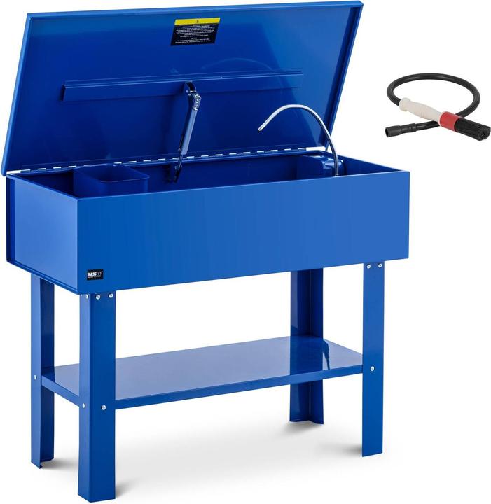 Produktbild MSW Teilewaschgerät 150 l Teilereiniger Werkstatt Teilewaschbecken 2 Becken (Spülbecken Zubehör, 109 cm, 52 cm)