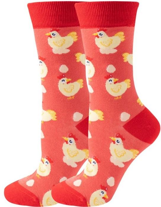 Actual product image Musthaves Socken Grösse 36 - 43 cm - Hühner (36 - 43)