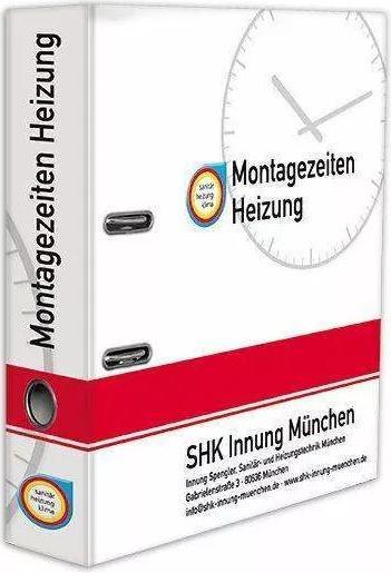 Produktbild Montagezeiten Heizung (Deutsch, Innung Spengler Sanitär- und Heizungstechnik München, 2015)