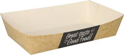 Image du produit Papstar Plateaux à frites "pur" "Good Food" extra grands (50 x)