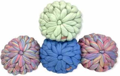 Produktbild Cozy Vibes Deko Kissen Rund 2er Set (Ø 30 cm)