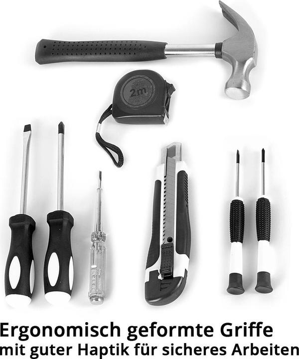 Produktbild Stahlwerk Heimwerker Set HTS-9 ST Werkzeugkoffer mit 8-teiligem Werkzeug Set (8 Teile)