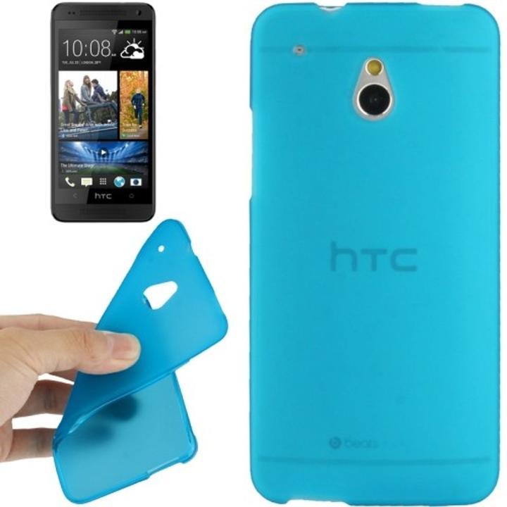 Produktbild König Design Schutzhülle TPU Case für Handy HTC One mini M4 Hellblau (HTC One Mini)