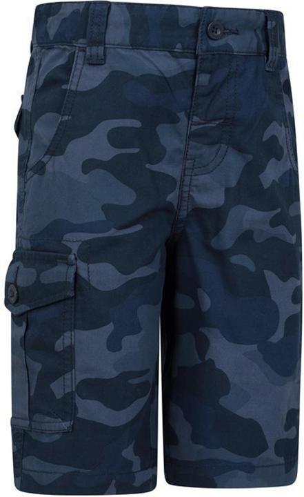 Actual product image Mountain Warehouse Childrens/Kids Camo Cargo Shorts (104)