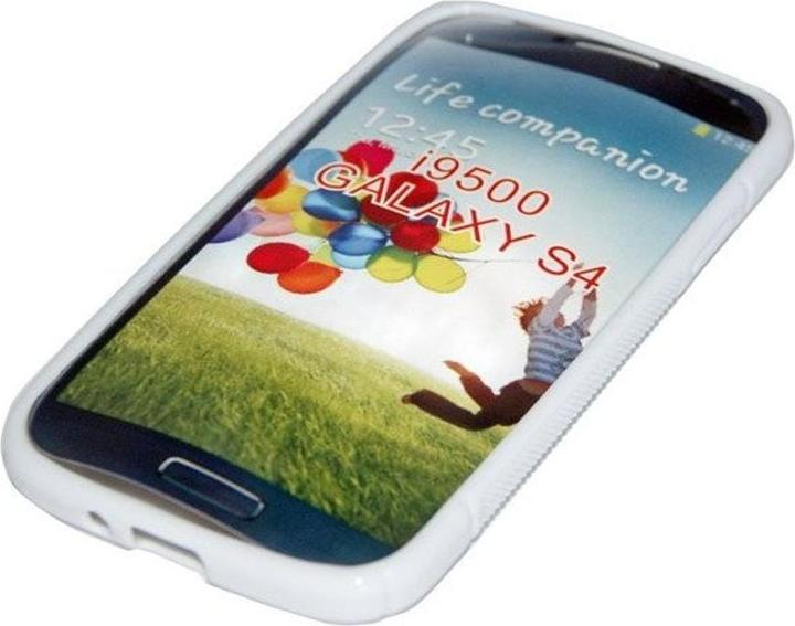 Actual product image König Design Silicon Case (S Curve) Samsung I9500 Galaxy S4 white (Apple iPhone 3G, Apple iPhone 3GS)