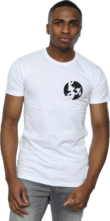 Produktbild Looney Tunes Bugs Bunny Silhouette Breast Print TShirt (S)