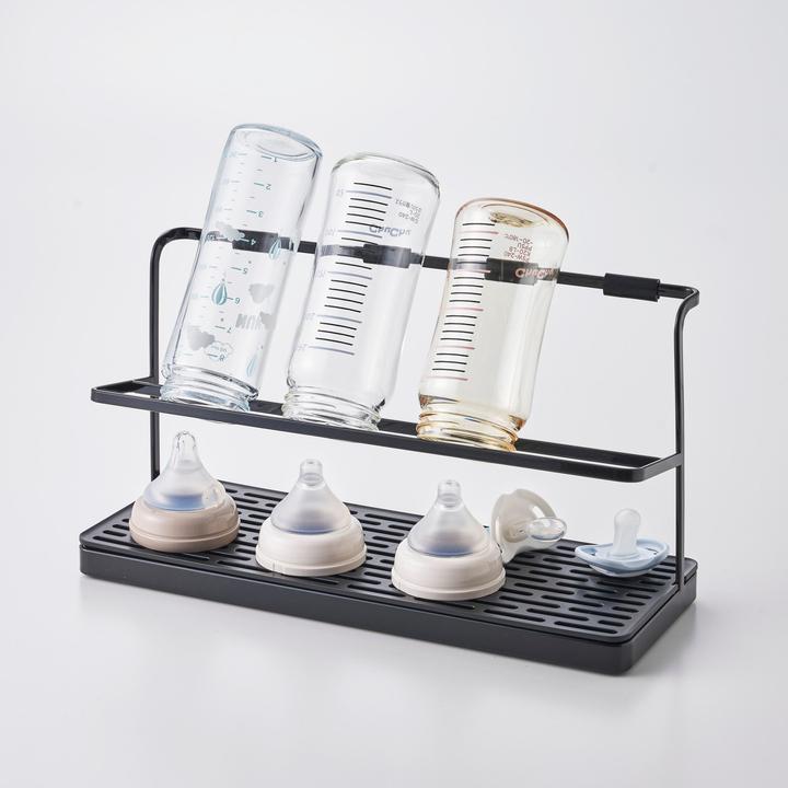 Actual product image Yamazaki Drying rack Drinking bottles