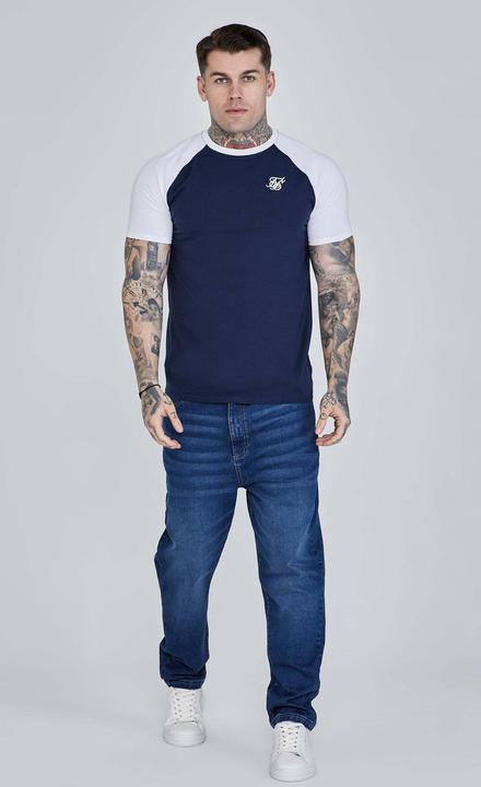 Actual product image Siksilk T-Shirt Raglan T-Shirt (XL)
