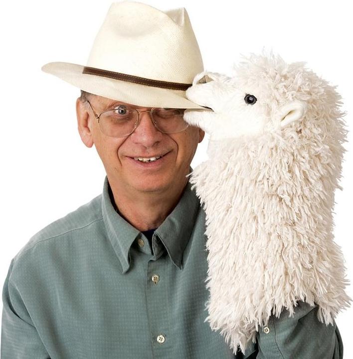 Produktbild Folkmanis Lama für die Puppenbühne
