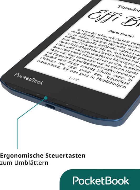 Produktbild PocketBook Verse Pro (6", 16 GB, Azure Blau)
