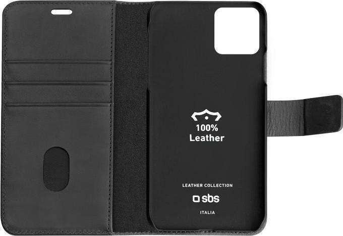 Actual product image SBS Genuine leather book (Apple iPhone 11 Pro Max)