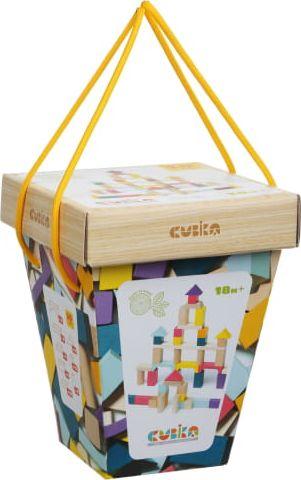 Actual product image Cubika Wooden blocks set 100 pieces