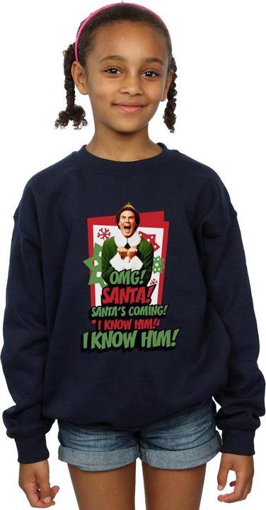 Image du produit Elf - Sweat OMG SANTA - Fille (140, 146)