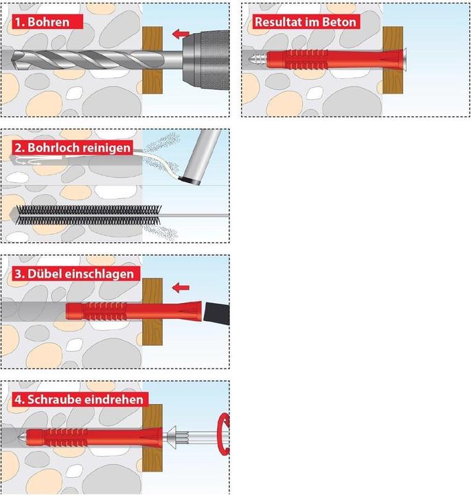 Actual product image Tox All-purpose long anchor Constructor 6x70 mm + screw 50 pcs. (50 pcs.)