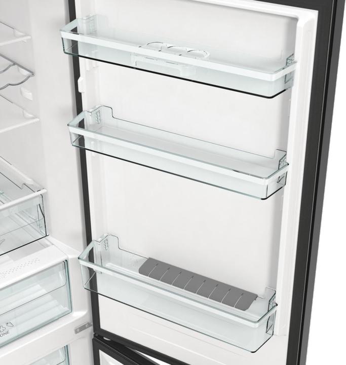 Actual product image Gorenje Kühl-Gefrierkombi NK79B0DBK bk B (Speditionsversand) (326 l)