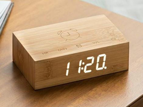 Actual product image Gingko Flip Click Clock