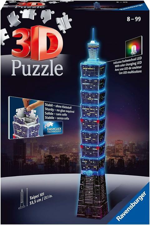 Produktbild Ravensburger 3D 216 Stk. - Taipeh (216 Teile)