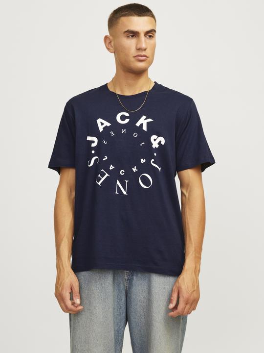 Immagine prodotto Jack & Jones T-shirt a girocollo con logo in confezione da 3 pezzi (XS)
