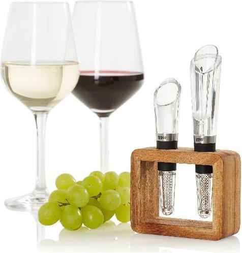 Immagine prodotto AdHoc Weinausgiesser Vine 2-teilig, Braun (Versatore di vino)