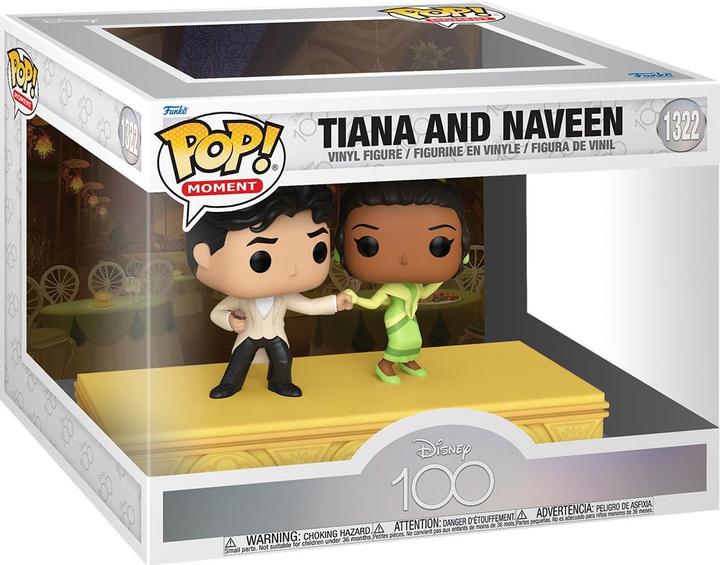 Image du produit Funko La Princesse et La Grenouille - 1322 - Tiana & Naveen POP Moment