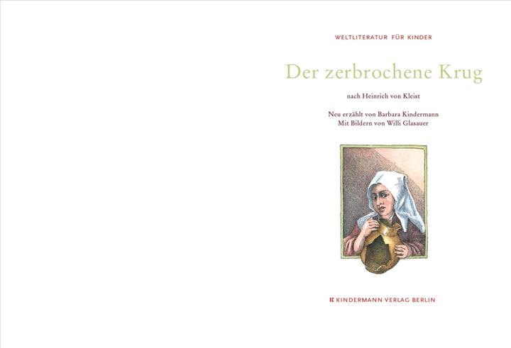 Image du produit Der zerbrochene Krug (Allemand, Barbara Kindermann, 2011)