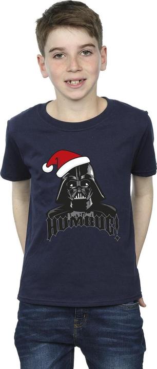 Actual product image Star Wars Boys Episode IV: A New Hope Darth Vader Humbug T-Shirt (152, 158)