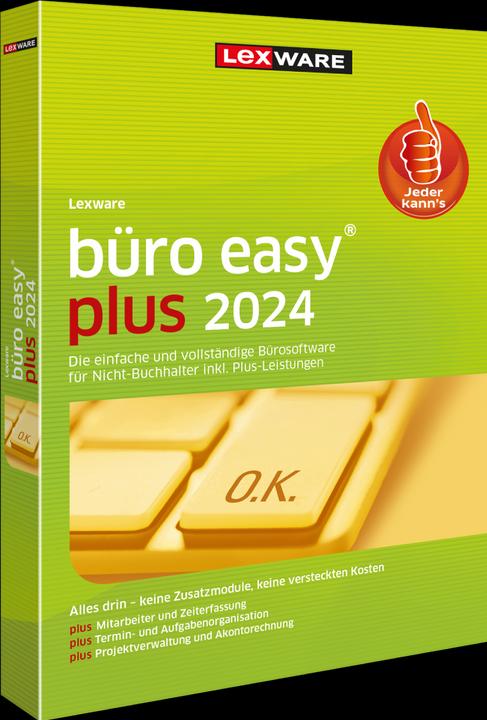 Actual product image Lexware ESD büro easy plus 2024 annual version (1 User, 12 months)
