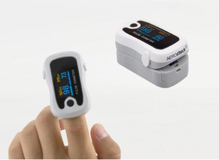 Actual product image Aerocheck Oxymètre De Pouls Hum