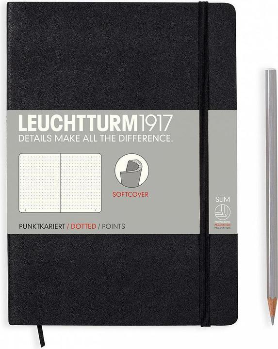 Produktbild Leuchtturm1917 Notizbuch (A5, Gepunktet, Weicher Einband)