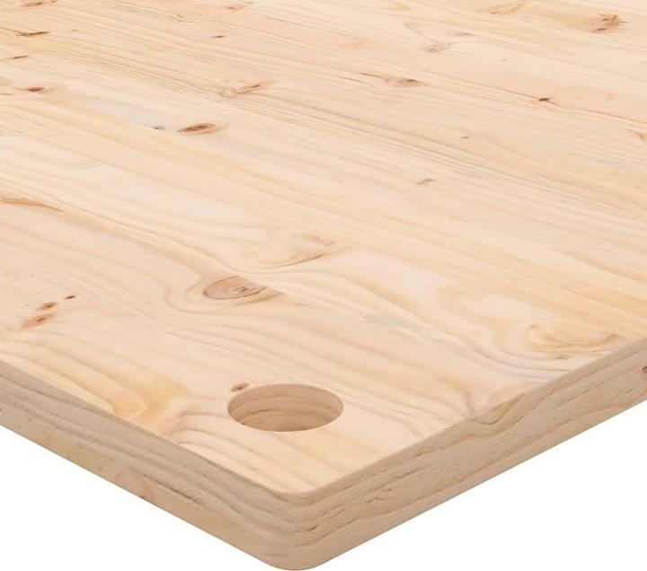 Image du produit VidaXL Schreibtischplatte 100x60x2,5 cm Massivholz Kiefer (100 x 60 x 2,5 cm)