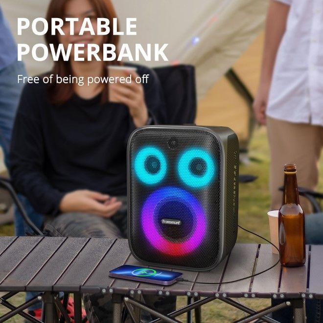 Image du produit Tronsmart Enceinte sans fil Bluetooth Halo 110 (noir) (18 h, Fonctionnement sur batterie)