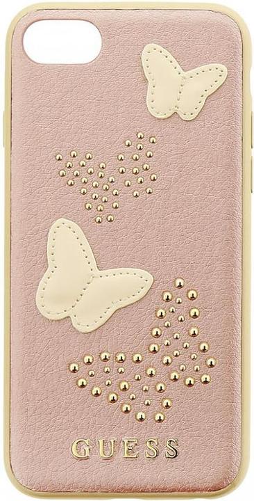 Produktbild Guess Back panel cover Apple iPhone 7 / 8 Studs and Sparkle Rose Gold (Apple iPhone 7)