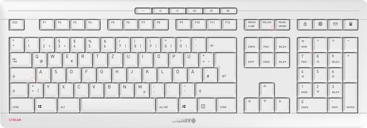 CHERRY Stream Desktop Recharge Keyboard RF Wireless QWERTY English (Eng. Int., Cable, Wireless)