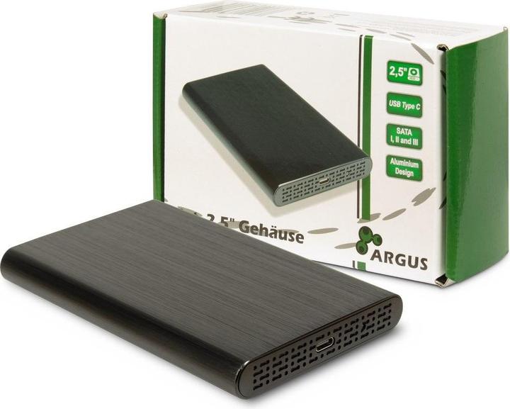 Actual product image Intertech Inter-Tech HDD enclosure 2.5" Argus GD-25010 with USB 3.1 Gen2 retail (2.5")