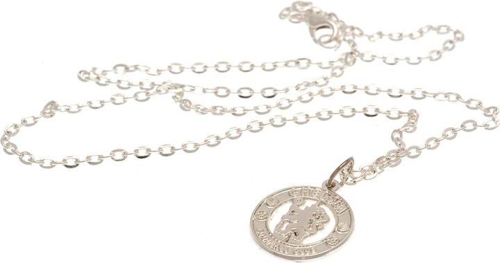 Actual product image Chelsea FC Crest Necklace & Pendant (100% synthetic material)