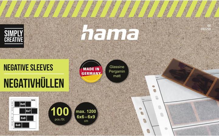 Image du produit Hama Enveloppes négatives glassine (A4, 100 x)