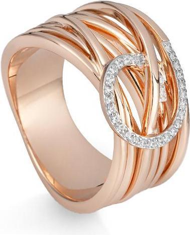 Produktbild Breuning RING - BRILL. 0,154 Ct. H/si (57, 750/18 K Gold)