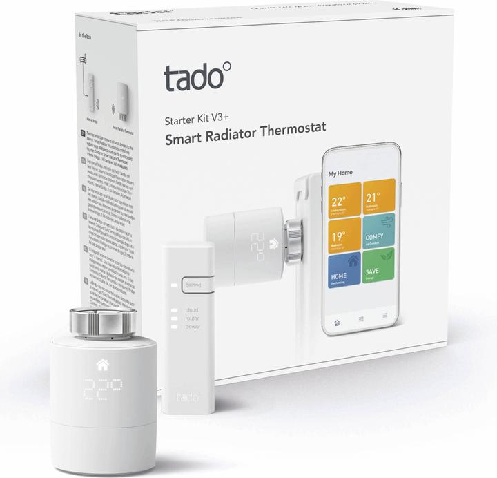 Image du produit tado° Thermostat de radiateur intelligent - kit de démarrage V3+
