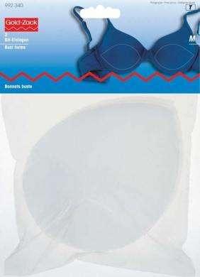 Image du produit Prym Coussinets pour soutien-gorge, blanc taille M, carte 2 pcs.